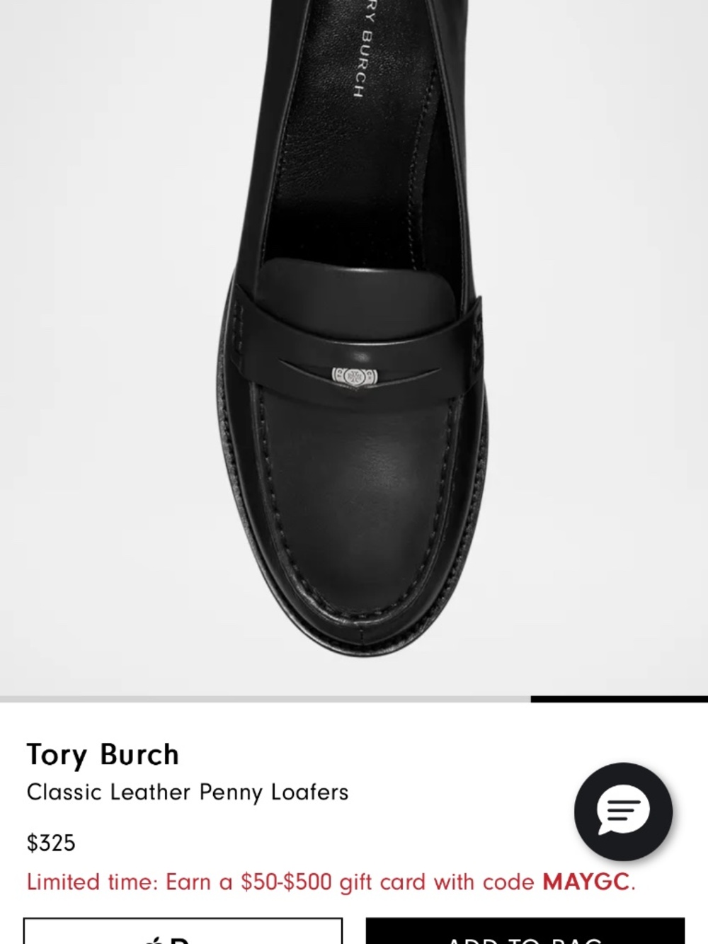 Tory Burch Classic Penny Loafers Never Worn - Picture 2 of 3